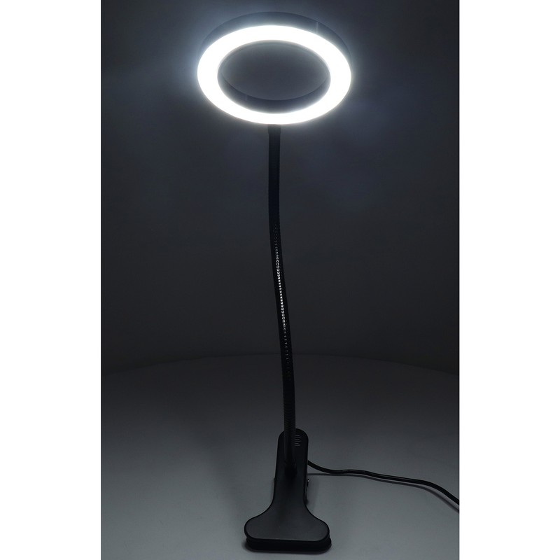 Clip On LED Ring Light 3 Color 10 Brightness Flexible