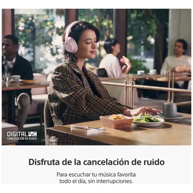 Audífonos Inalámbricos Wh-ch720n Color Rosa