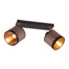 Reality Leuchten Davos R81552041 Spotlight Bar Metal Matte Black Fabric