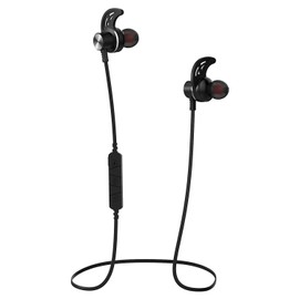 DIDICO Bluetooth Wireless Earphone [ Children are Also Possible with Magnetic Connection, corresponds to Various Models (Black1)