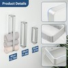SAYAYO Brushed Nickel Hand Towel Holder for Bathroom Wall, 12