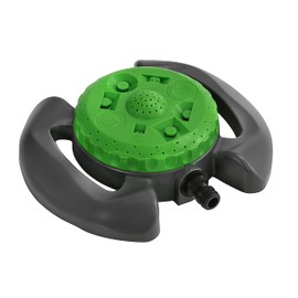 Dehner Surface Sprinkler, Enough for Approx. 78 m², Plastic, Grey/Green