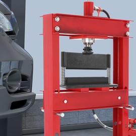 12" Press Brake Attachment 12/20 Ton Hydraulic Shop Presses, 3/16in Bending Thickness Press Brake Attachment, Metal Bending Tool