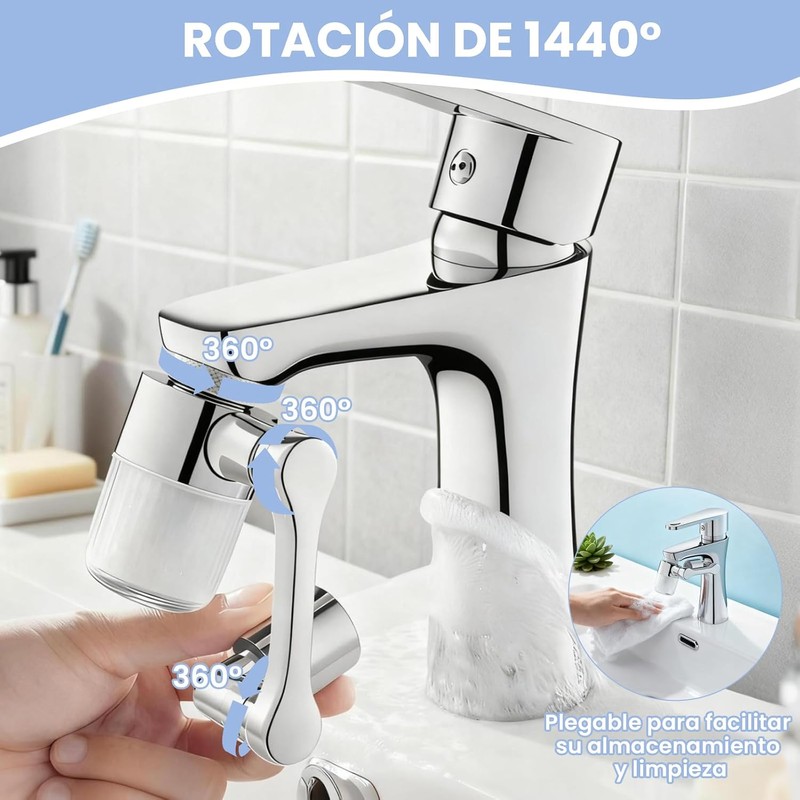 Extensor de Filtro de Grifo, Filtro de Agua para Grifo