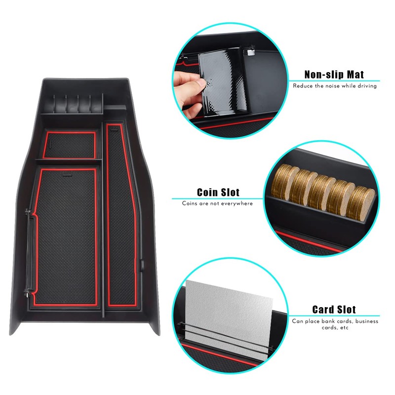 MARCHFA Storage Compartment Centre Console for Ioniq 5 2022 2023,