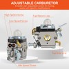574386701 Carburetor for Husqvarna 122LK 122LD 122LDX 122C WeedEater 2-Cycle
