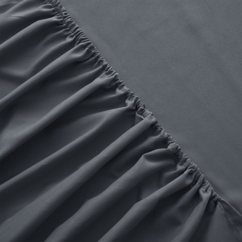 AMEHA Super King Fitted Sheet 25 cm Deep Soft Brushed