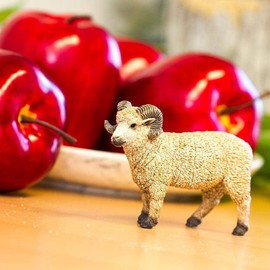 Safari Ltd. Ram Figurine - Lifelike 3.5" Model Figure - Educational Toy for Boys, Girls, and Kids Ages 1+