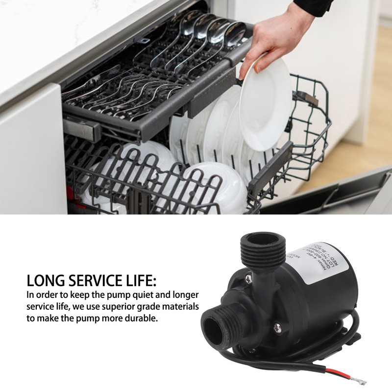 Submersible Water Pump IP68 Waterproof Low Noise Leak Free Threaded