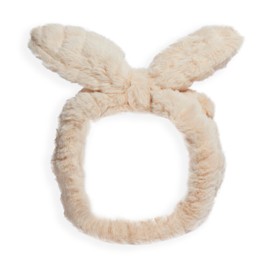 Revolution Skincare Hair-Tie Headband, Ultra-Soft, Multi-Use Bunny Ears Headband, Keep Hair Out Of Your Face