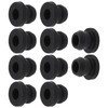 CVZJ 10Pcs Stove Grommets Scratchproof Grates Grommet Rubber Grommets Grate