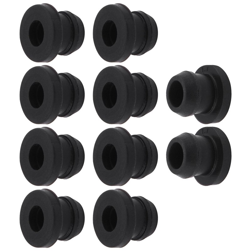 CVZJ 10Pcs Stove Grommets Scratchproof Grates Grommet Rubber Grommets Grate