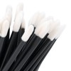 ALLVD Disposable Lip Brushes 100pcs Portable Disposable Lip Brush Hollow