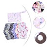 FOMIYES 7pcs Material Bamboo Charcoal Sanitary Napkins Leak Comfortable for
