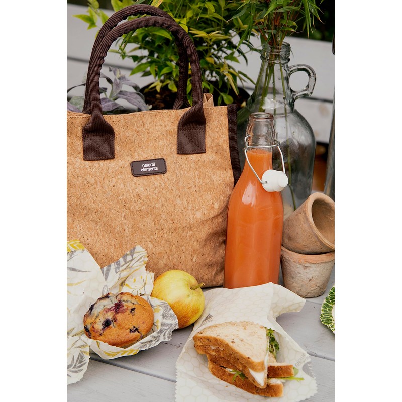 Kitchen Craft Natural Elements Eco Friendly Beeswax Sandwich Bags, Pack