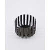 House Doctor 205345003 Tea Light Holder, Bars, Black, Height: 7.5