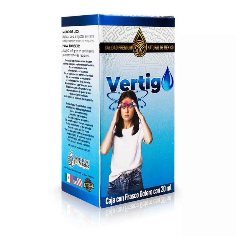 NATURAL DE MEXICO VERTIGO DROPS 20 ML