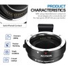 Lens Adapter EF-EOS M Auto Focus Lens Converter Ring Compatible