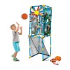 Ealingmoon 4 in 1 Basketball Hoop Arcade Game BABYSIT Basketball