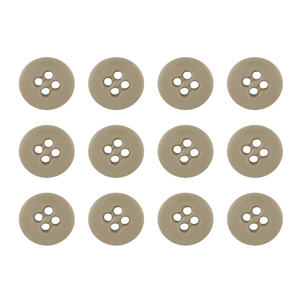 ButtonMode Suspender Brace Pant Buttons Set Includes 1-Dozen Pants Buttons