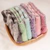 BambooMN Women's Extra Large Soft Fuzzy Warm Cozy Comfy Fuzzy