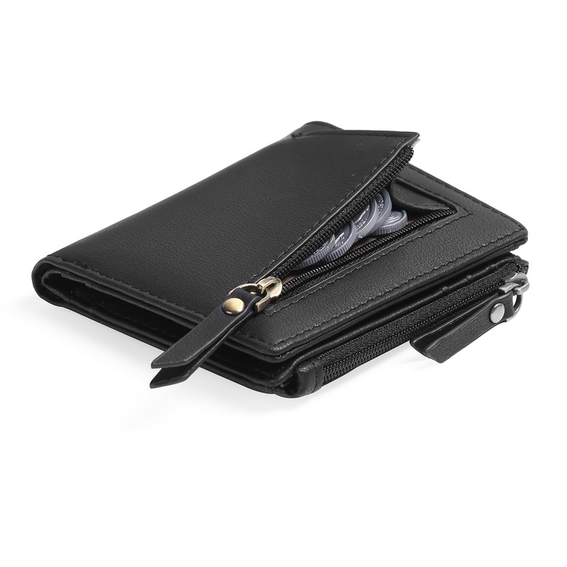 GOIACII Women's Small and Short Format Wallet with RFID Blocking,