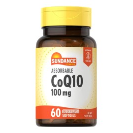 Sundance Coq10 100 Mg 60 Cpsulas Suaves Sin Gluten