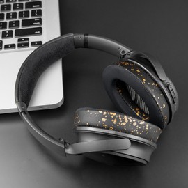 SoloWIT Kühlgel Ersatz Ohrpolster für Bose QuietComfort 35 (QC35) und Quiet Comfort 35 II (QC35 II) Over-Ear-Kopfhörer, Geräuschisolierungsschaum