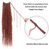 Enbeautiful Boho Faux Locs Crochet Hair 9 Packs 24 Inch