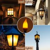 OHLGT E12 Flame Bulbs 12 Pack, 3 Mode LED Candelabra