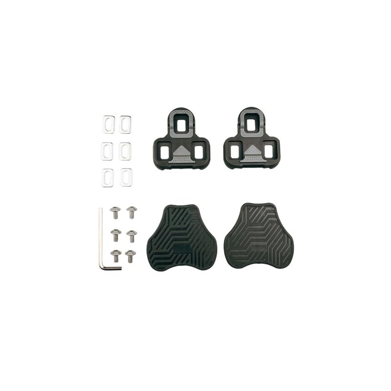 HOUSON Bicycle Pedal Plate Adapter with Cleats Compatible with KEO
