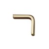 sourcing map Book Corner Protection Edge Protection Corner Protection Gold