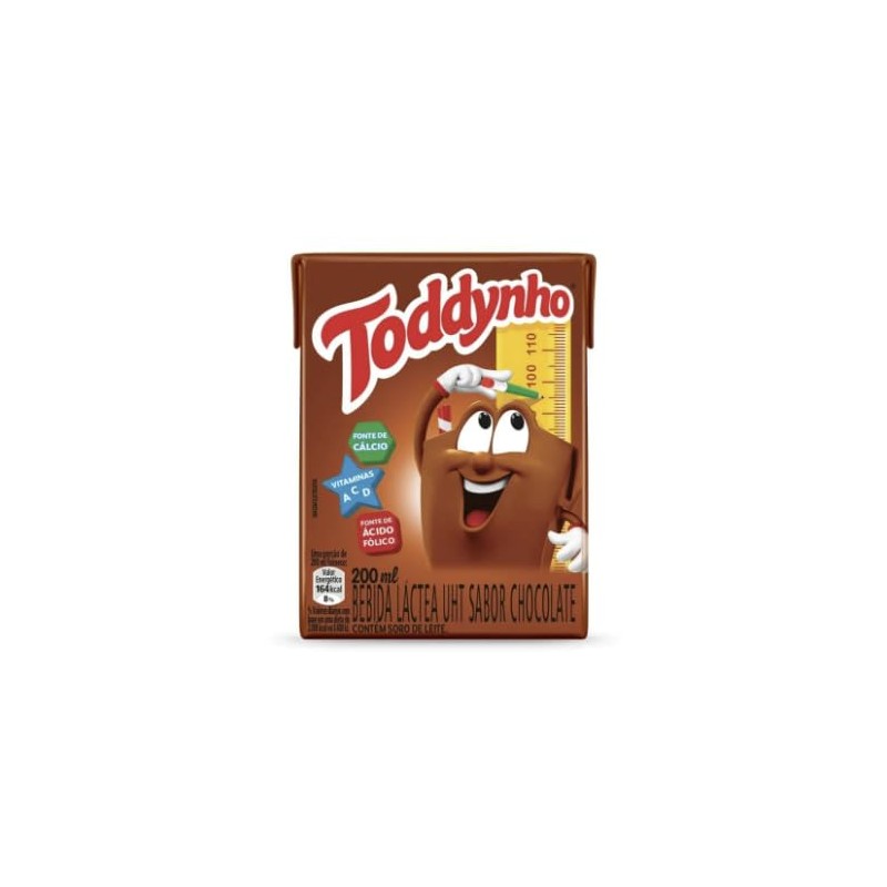 Toddynho Brasileiro - Chocolate Drink - Pack of 6 x