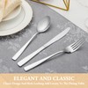 30 Piece Silverware Set Service for 6,Premium Stainless Steel Flatware
