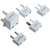 Go Travel Worldwide Adaptor Kit, White, One Size
