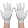 4 pares de guantes blancos, guantes de algodón transpirables para