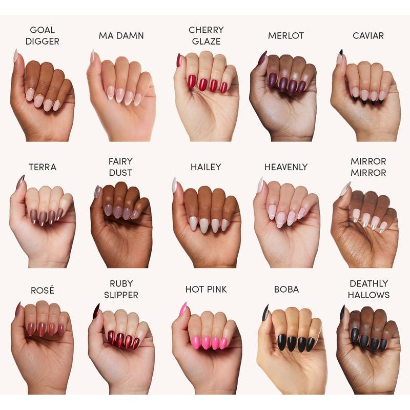 Glamnetic Best-Sellers Press On Nail Collection - Nail Glue &