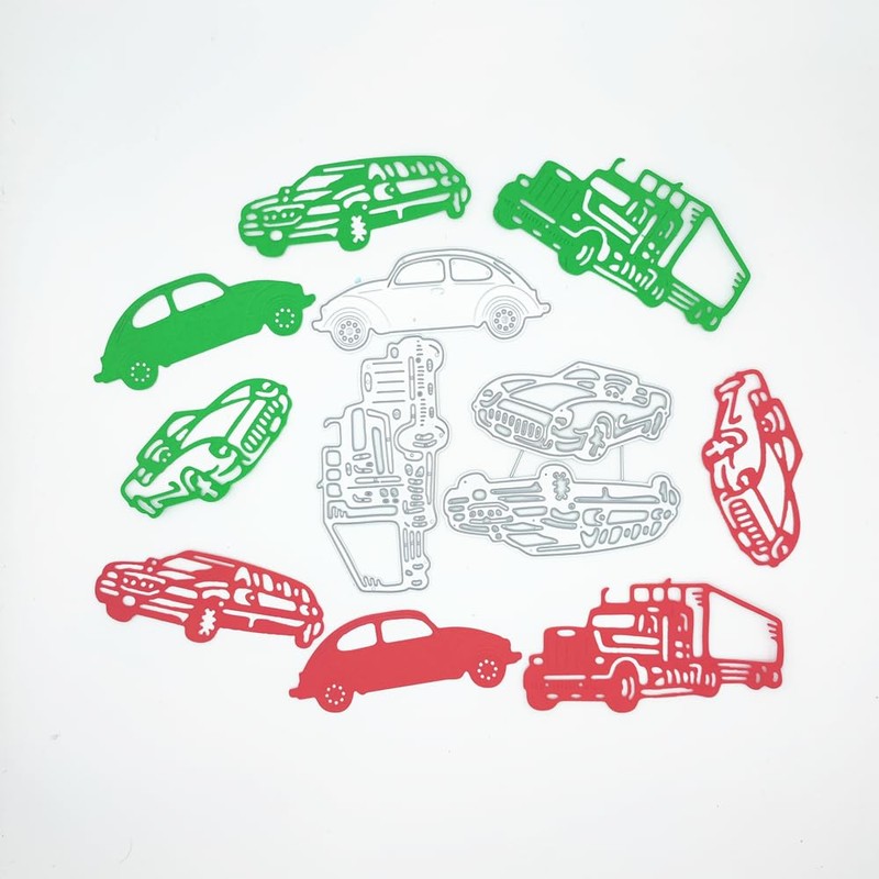 Metal Cars Convertible SUV Die Cuts Cutting Dies Embossing Stencils