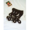 DAISO Attached Hair Piece 5 Pin Brown