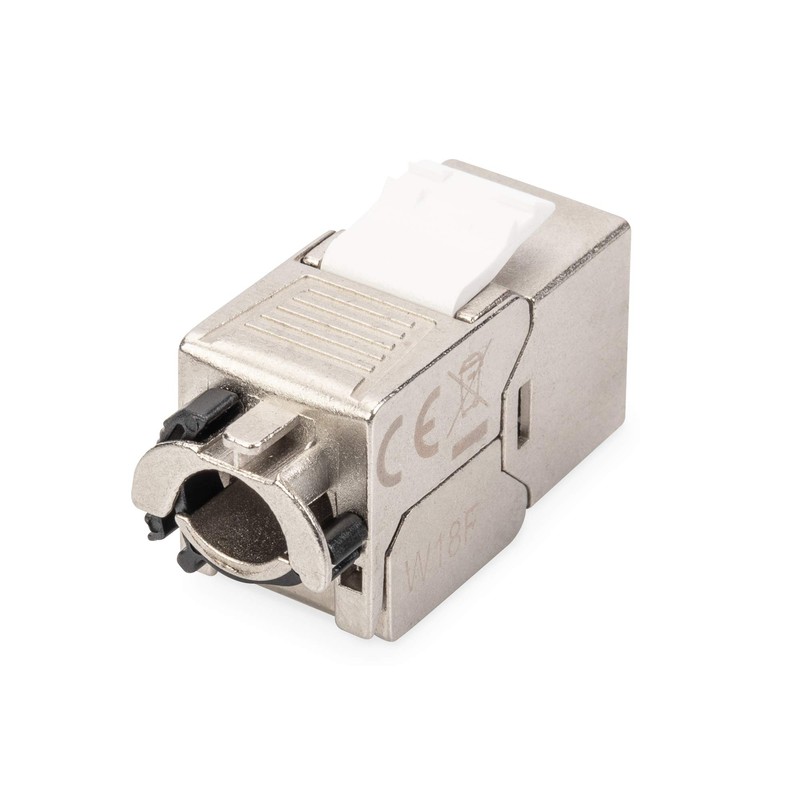DIGITUS Keystone Module Cat-6A Shielded - Pack of 12 -