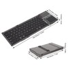 Wireless Keyboard 78 Keys Ultra Thin Folding Design Keyboard with
