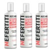 Crema Para Peinar Cabello Rizado Nefertiti. Kit 3 Piezas