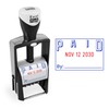 ExcelMark Heavy Duty Self-Inking Date Stamp (Blue/Red, Paid)
