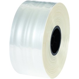 BOX USA BPZT0502 Polypropylene Tubing, 5" x 1000', 5" Width, Clear