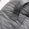MENHIRY Grey Reading Pillow Back Rest Pillow with Arms, Pockets