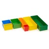 Pack of 10 Insert Boxes 63 mm A3 Red W