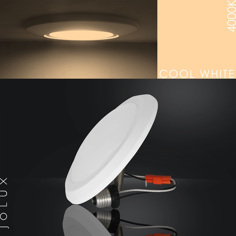 Jolux 7.5inch LED Disk Lights Surface Flush Mount Ceiling Disk