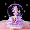 Cartoon Crystal Ball Music Box Handmade Innovative Musical Box with