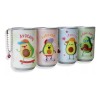 TB 12 Toallitas Desmaquillantes Diseño Avocado Cute En Lata