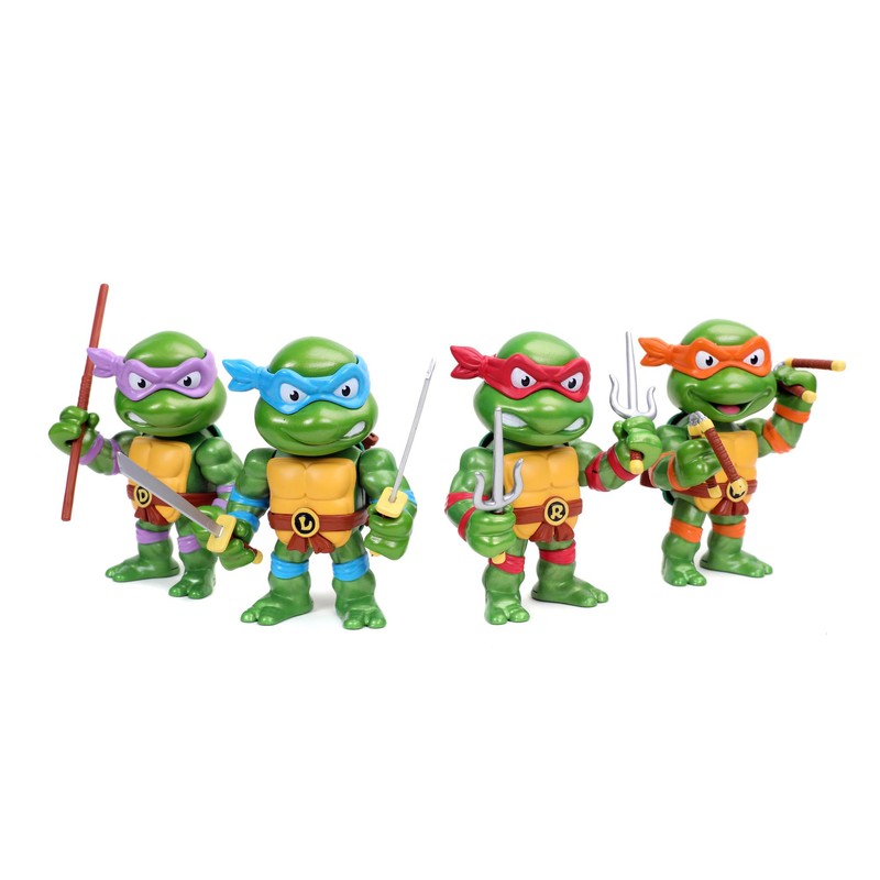 Jada Toys Turtles Raphael 10cm Die-Cast Collectible Figure Green/Red